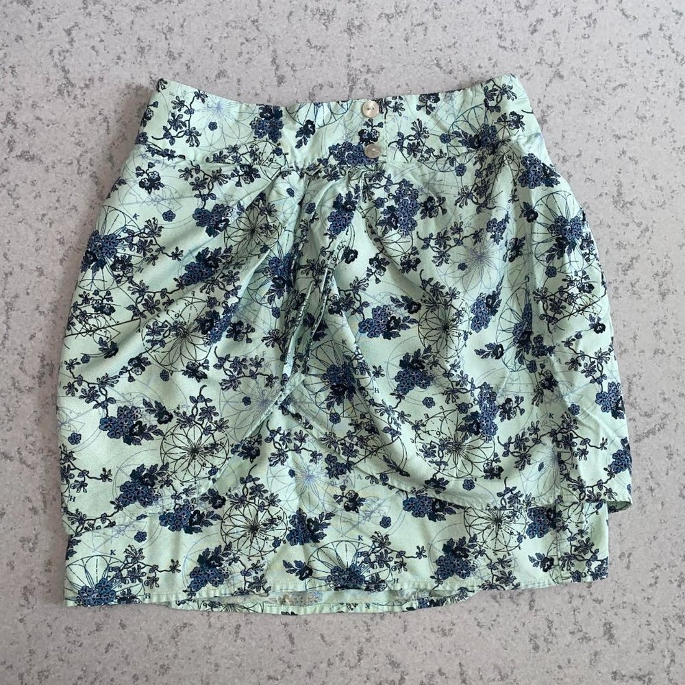 KIMCHI BLUE Urban Outfitters Blue Mini Skirt (4)